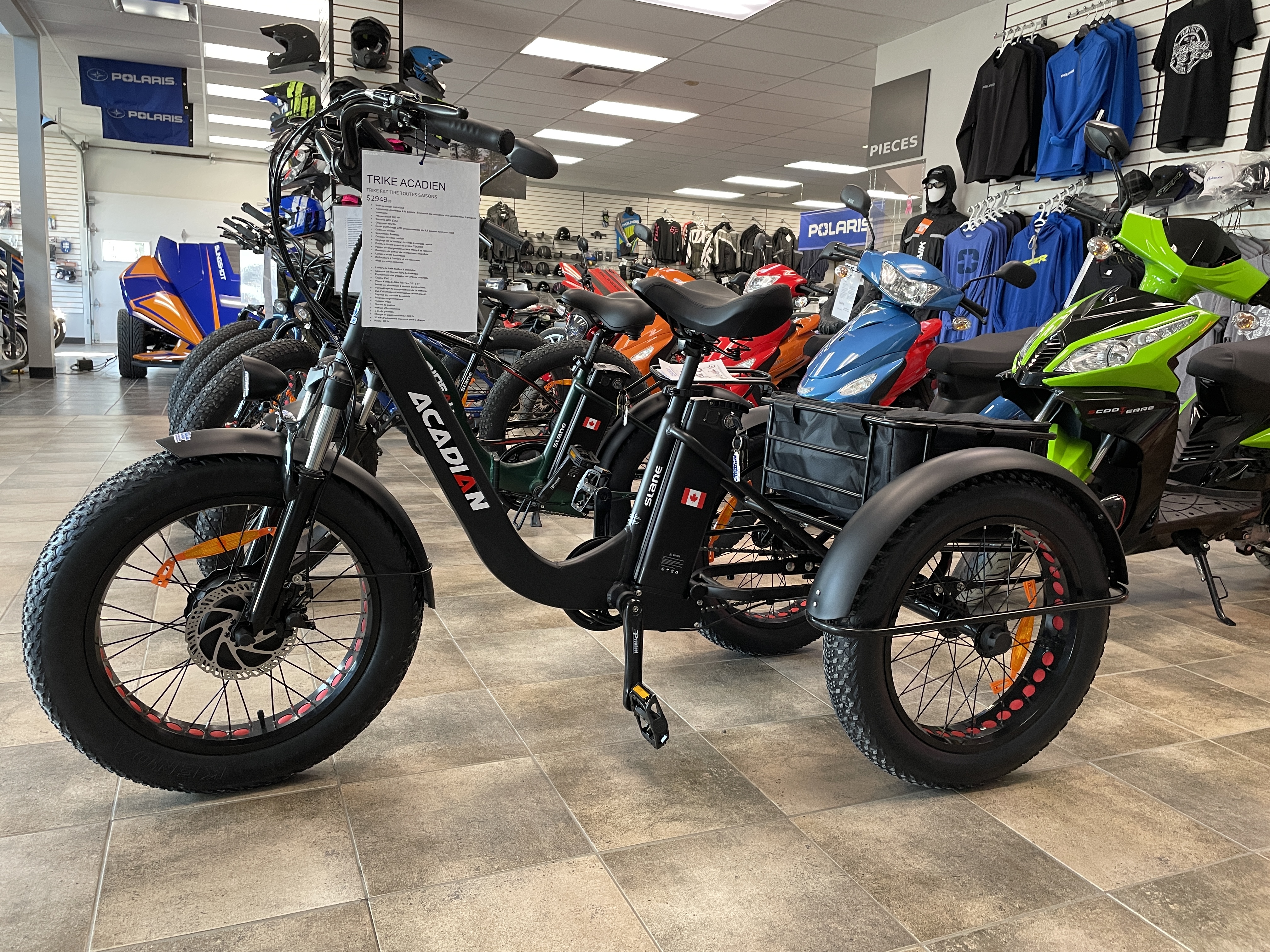 Boutique de la Moto à Matane 2022 SLANE ACADIAN TRIKE